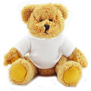Additional Image 9 - a stuffed bear wearing a white shirt