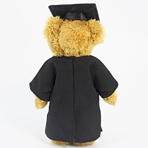 Additional Image 1 - a stuffed bear wearing a graduation gown