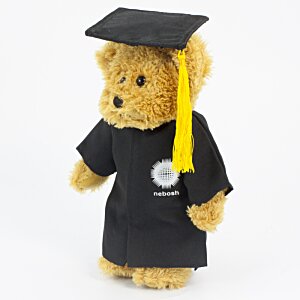 Additional Image 2 - a stuffed bear wearing a graduation cap and gown