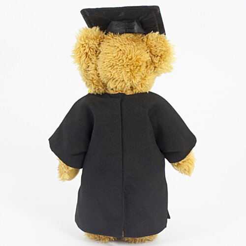 Additional Image 1 - a stuffed bear wearing a graduation gown