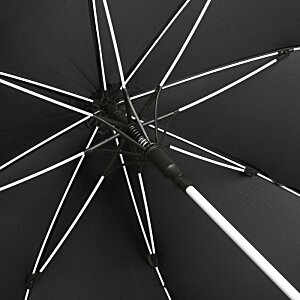 Additional Image 7 - a close up of a black umbrella