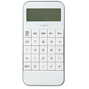 Additional Image 1 - a white calculator with a screen