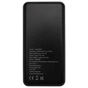 Additional Image 5 - a black rectangular object with white text