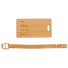 View Image 3 of 4 of Bamboo Luggage Tag