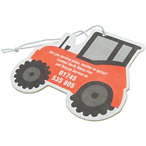Additional Image 1 - a red tractor toy with black wheels