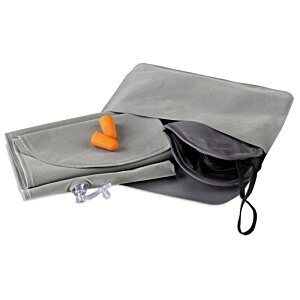 Additional Image 2 - a grey cloth with an orange object on it