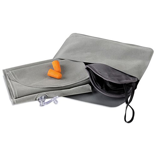 Additional Image 2 - a grey cloth with an orange object on it