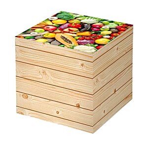 Additional Image 6 - a wooden box with a colorful pattern