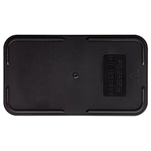 Additional Image 4 - a black rectangular object with a black rectangular object on a white background