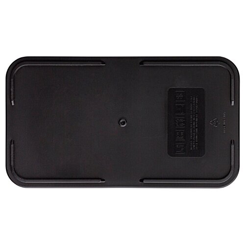 Additional Image 4 - a black rectangular object with a black rectangular object on a white background