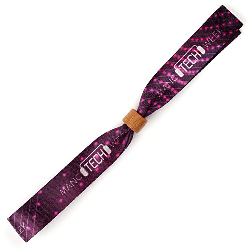 Additional Image 3 - a purple tie with a brown band