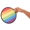 View Image 4 of 4 of Rainbow Foldable Frisbee