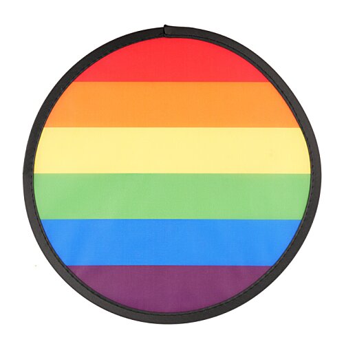 Additional Image 2 - a rainbow colored circle with black border