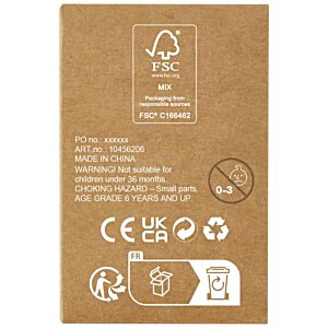 Additional Image 6 - a brown cardboard with white text