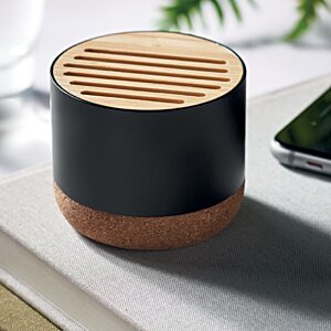 Additional Image 3 - a black and brown speaker