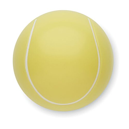 Additional Image 1 - a yellow tennis ball with white lines