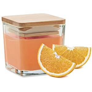 Additional Image 9 - a candle with oranges on top