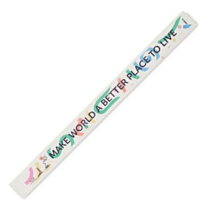 Additional Image 3 - a white sticker with colorful writing
