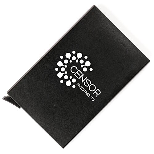 Additional Image 2 - a black rectangular object with a white logo