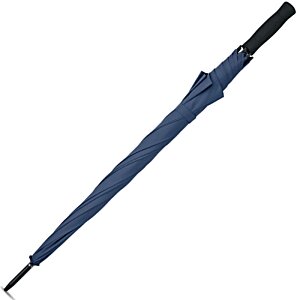 Additional Image 6 - a blue umbrella with a black handle