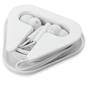 Additional Image 1 - a white earbuds in a plastic container