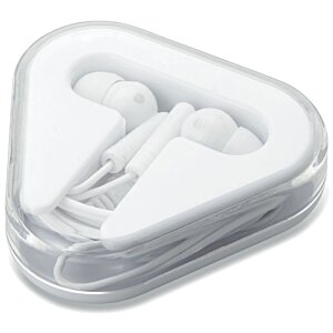Additional Image 3 - a white ear buds in a plastic container