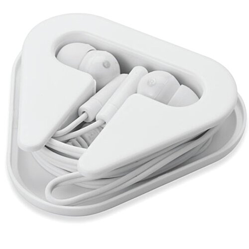 Additional Image 1 - a white earbuds in a plastic container