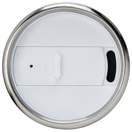 Additional Image 1 - a white circular object with a black handle