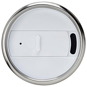 Additional Image 1 - a white circular object with a black handle