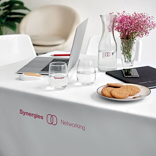 Additional Image 4 - a table with a plate of cookies and glasses on it