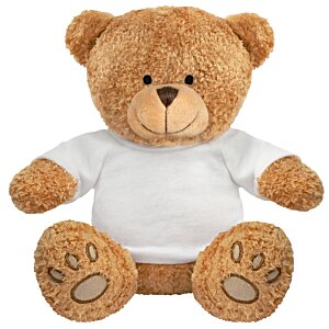 Additional Image 1 - a stuffed bear wearing a white shirt