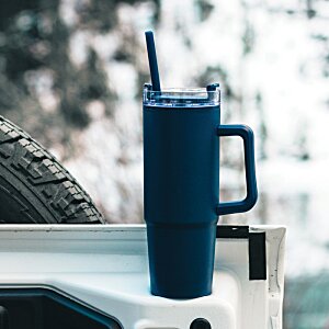 Additional Image 7 - a blue cup with a straw