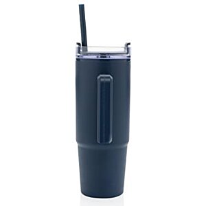 Additional Image 2 - a black cup with a straw