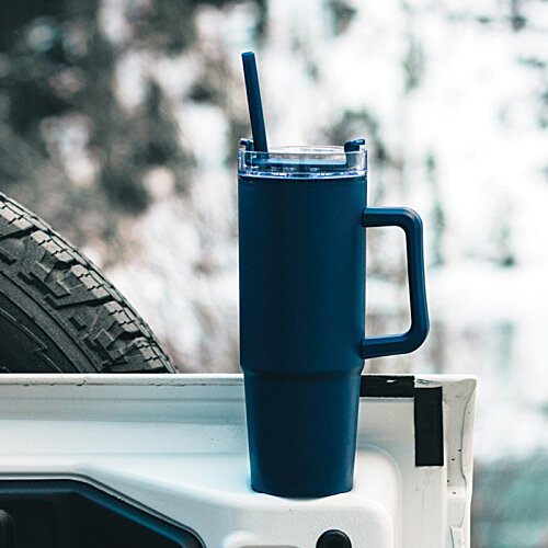 Additional Image 7 - a blue cup with a straw