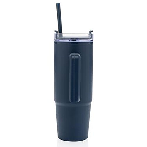 Additional Image 2 - a black cup with a straw