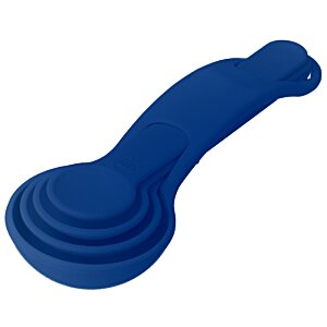 Additional Image 4 - a blue plastic spoon with a white background