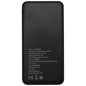 Additional Image 1 - a black rectangular object with white text