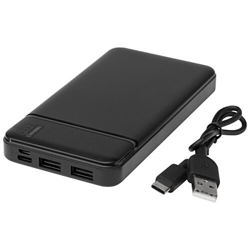 Additional Image 4 - a black rectangular device with a cord