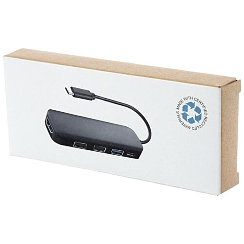 Additional Image 1 - a white rectangular box with a black object on it