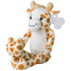 a stuffed animal on a white background