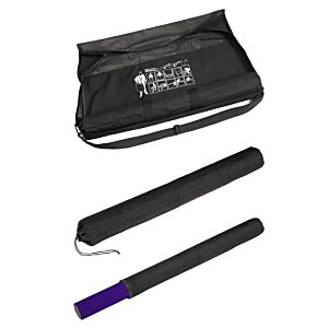 Additional Image 3 - a black case with a purple handle