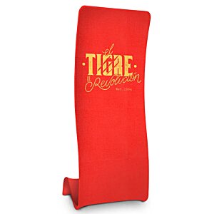 Additional Image 2 - a red banner with yellow text