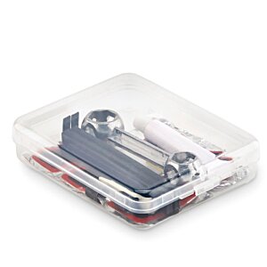 Additional Image 1 - a plastic container with a grey object in it