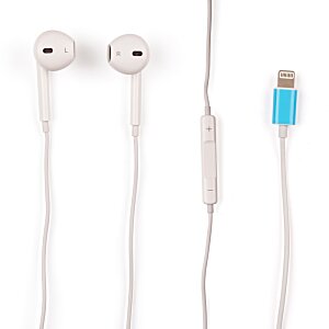 Additional Image 2 - a close up of a pair of earbuds