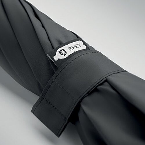 Additional Image 2 - a black tie with a white tag