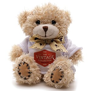 Additional Image 4 - a stuffed bear wearing a white shirt