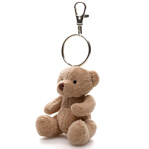 Additional Image 3 - a keychain with a teddy bear
