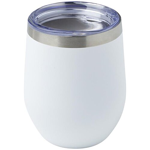 Additional Image 8 - a white and silver cup