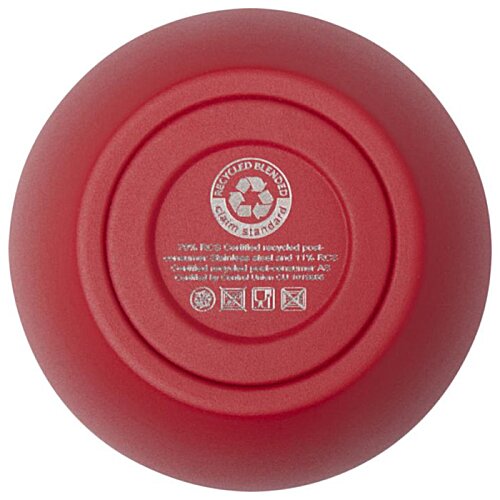 Additional Image 4 - a red frisbee with white text