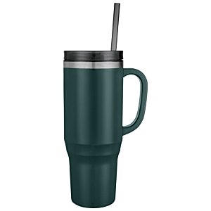Additional Image 1 - a green mug with a straw